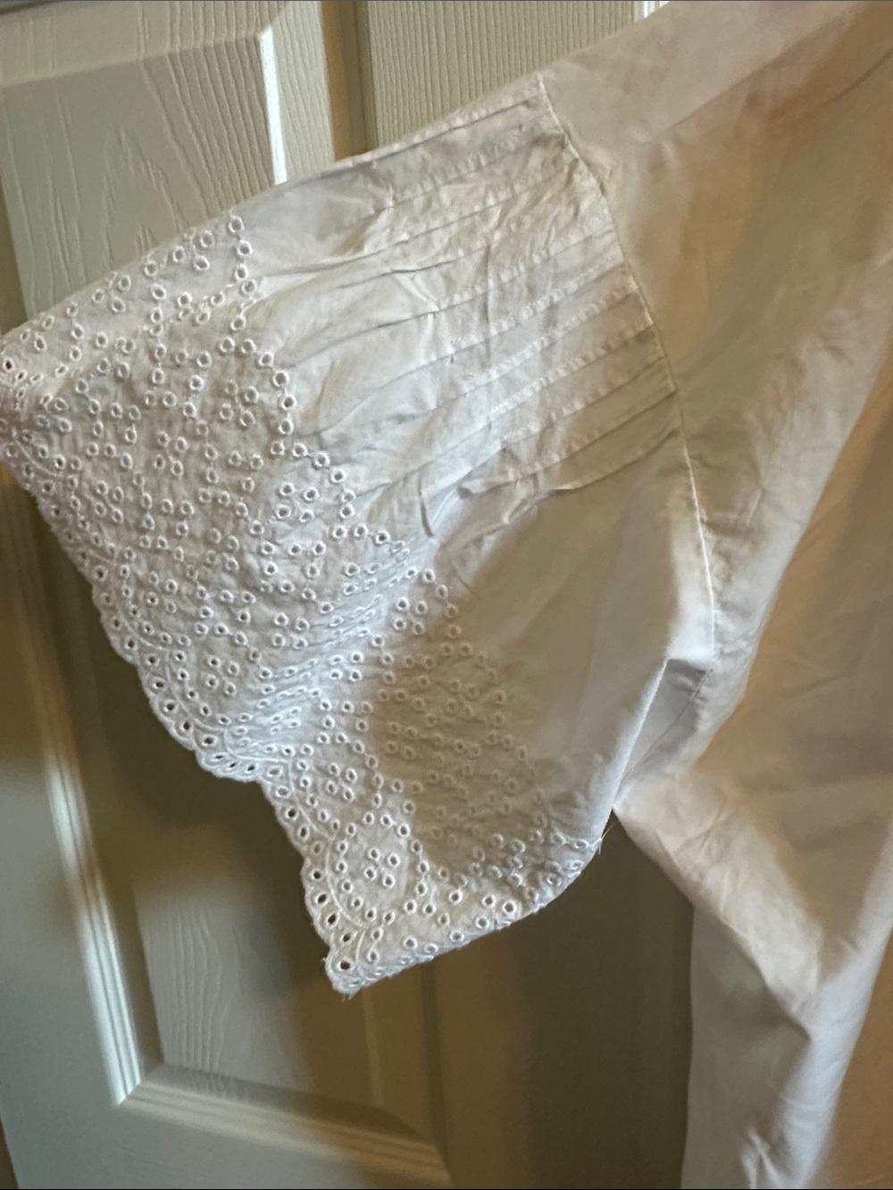 J. Crew Jolie Top in Eyelet cotton poplin - Picture 4 of 6